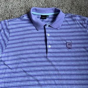 Fairway & Greene Signature Golf Polo Shirt Sara Bay Country Club Florida Large